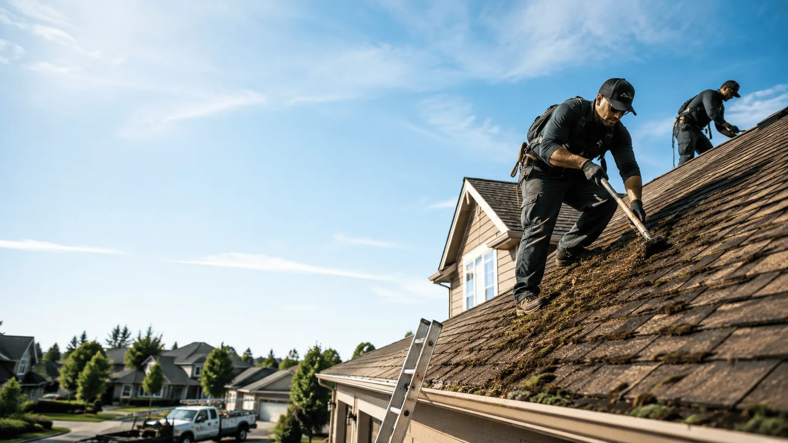 Roof Moss Removal in Glen Campbell, PA near me